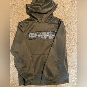 Champion Men's Camouflage Olive Hoodie